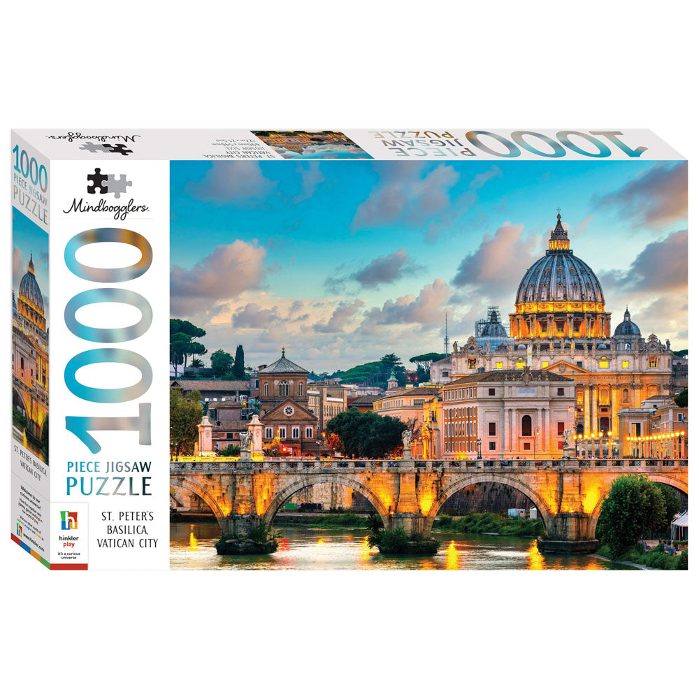 Mindbogglers 1000 Piece Puzzle St. Peter's Basilica