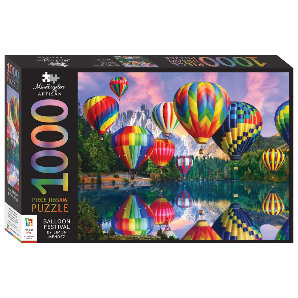 Mindbogglers Artisan 1000 Piece Puzzle Balloon Festival