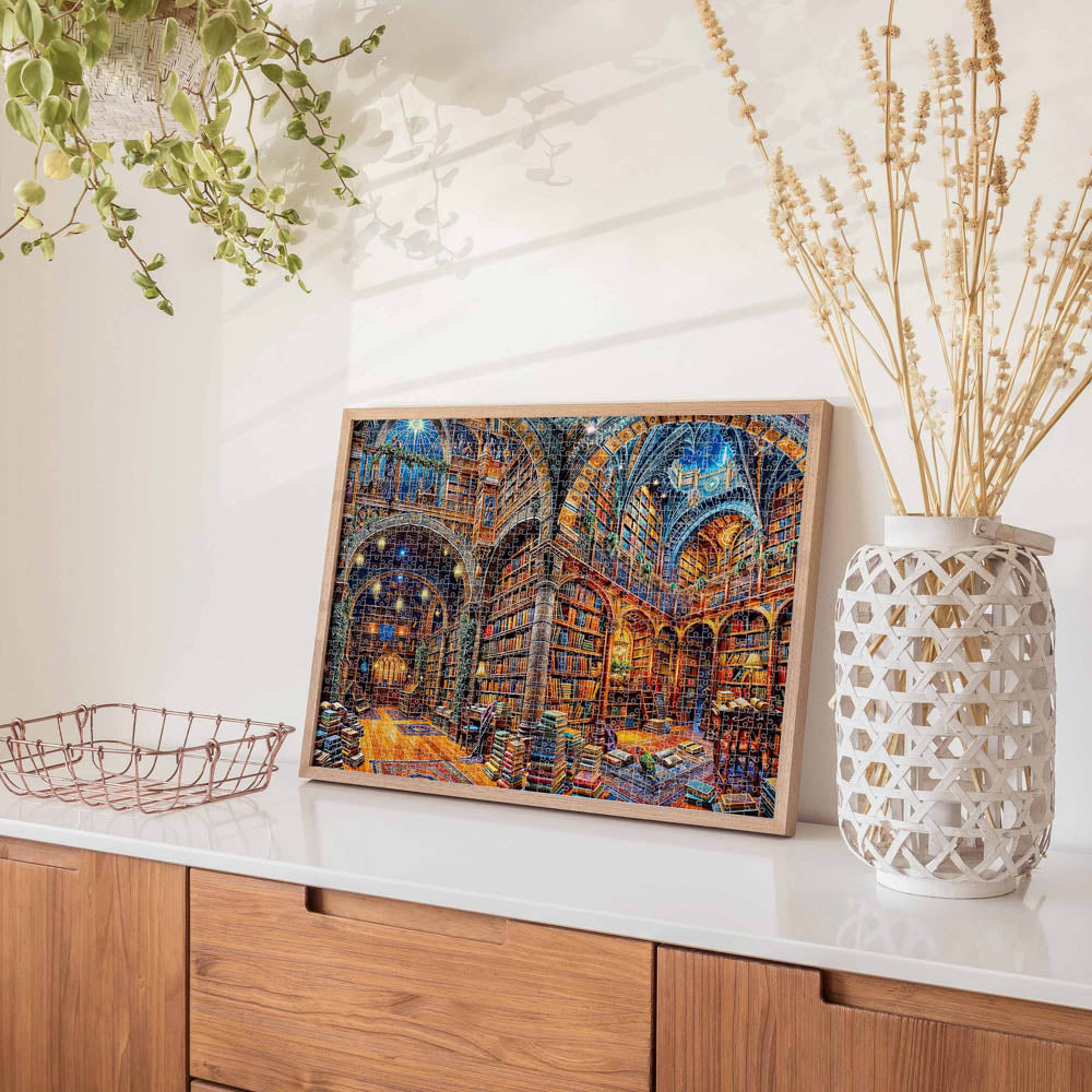 Mindbogglers Artisan 1000 Piece Puzzle - Magician's Library