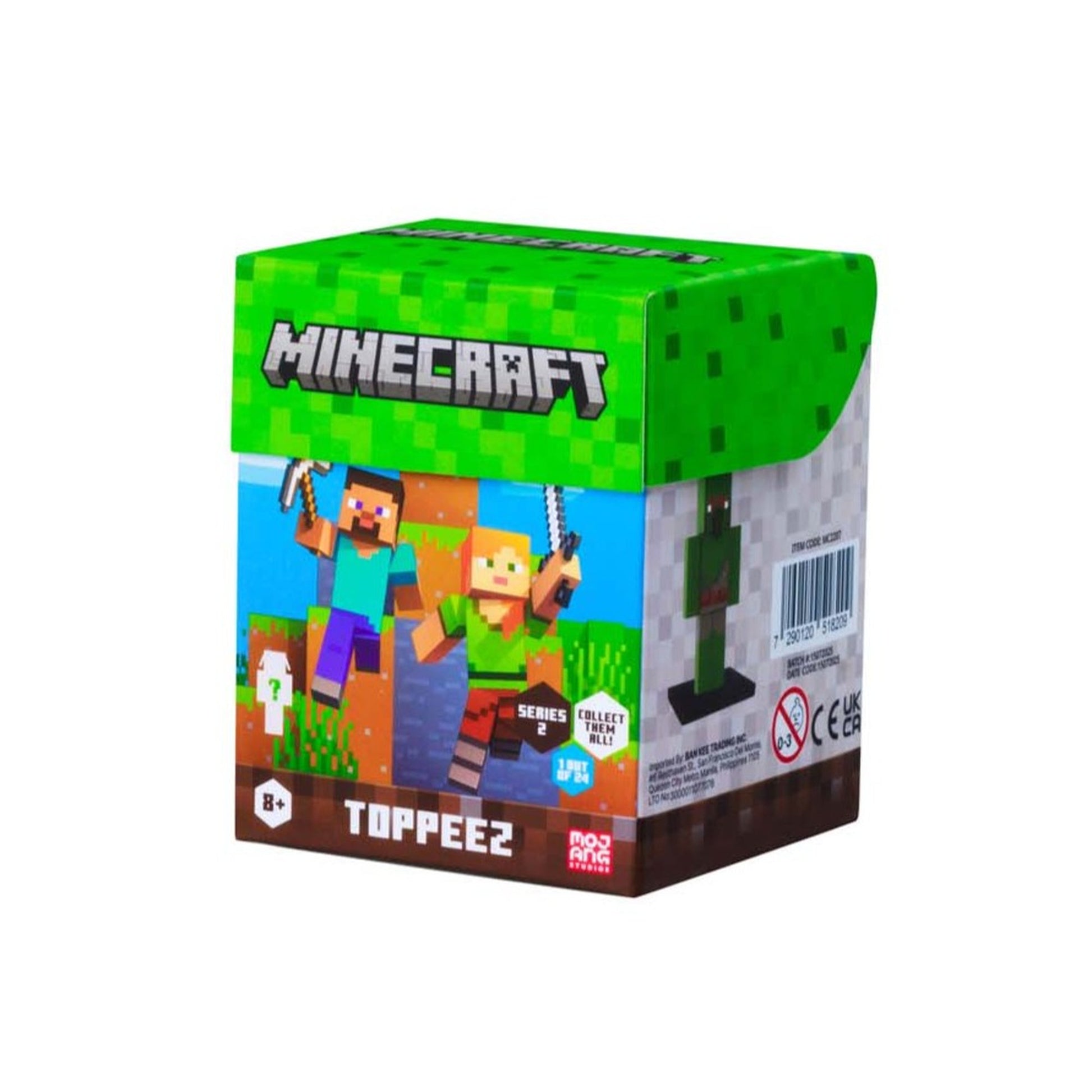 Minecraft 3D Toppeez Series 2 Blind Box figures