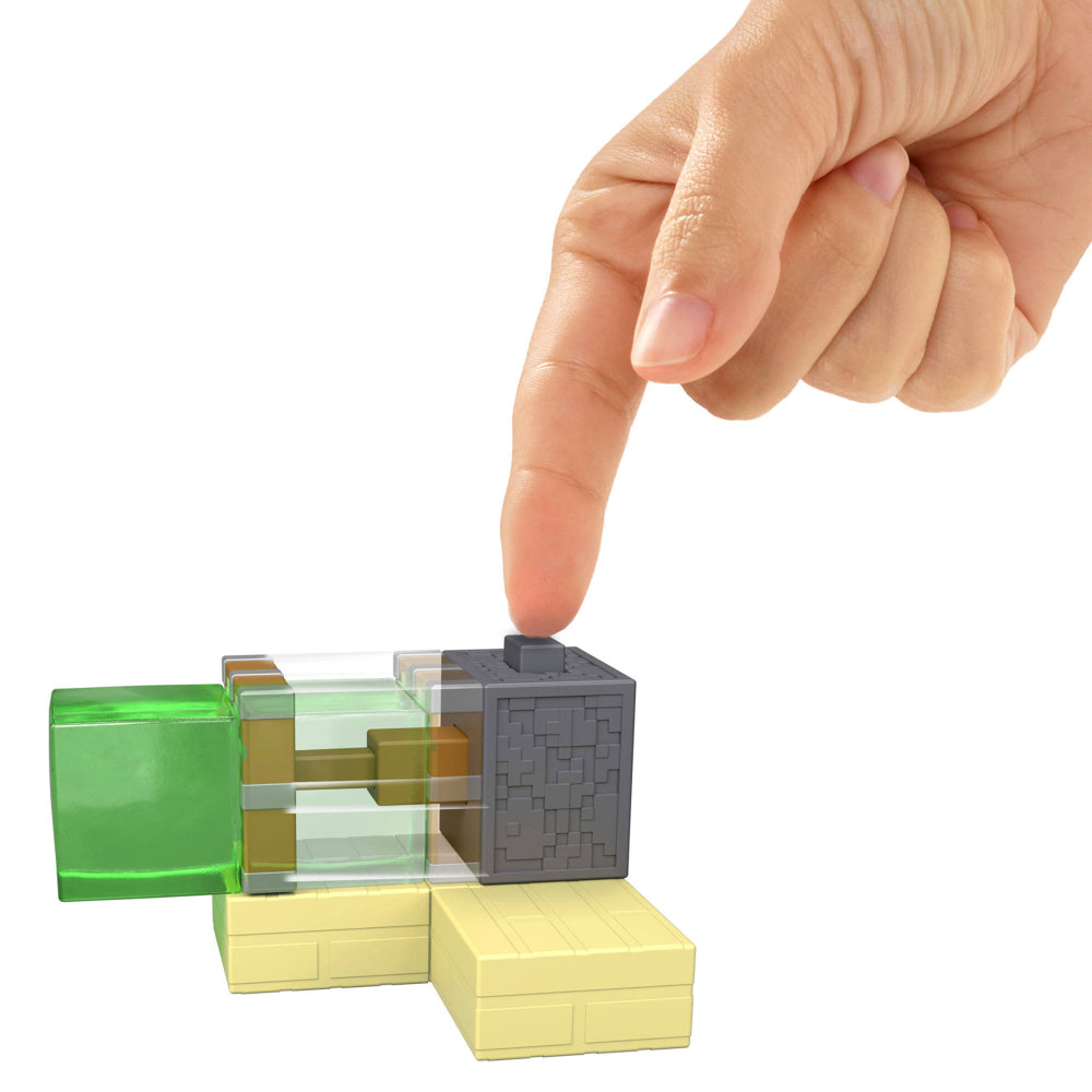 Minecraft Redstone Sticky Piston Trap Set Figure