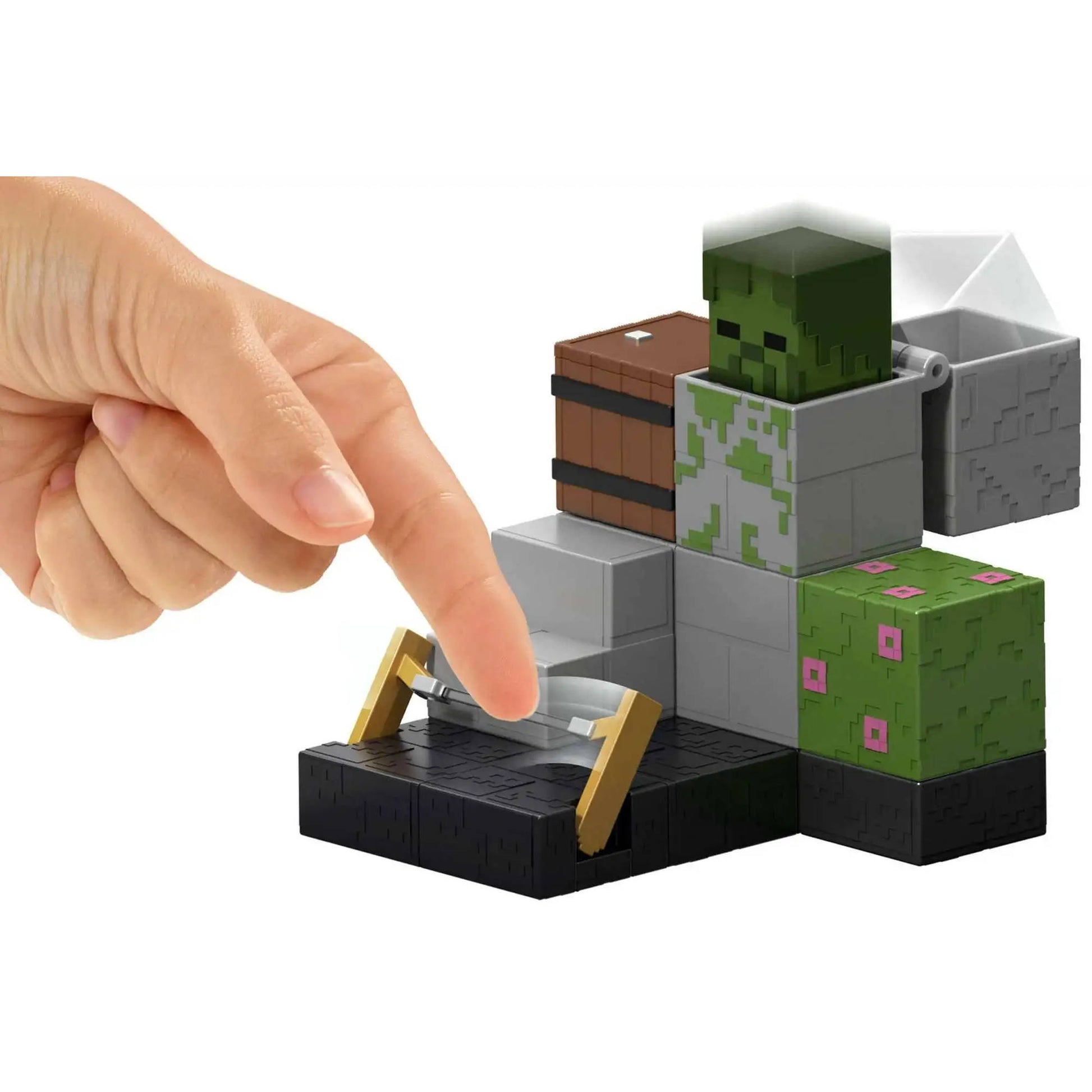 Minecraft Redstone Trapper's Tripwire Figure Toy Set