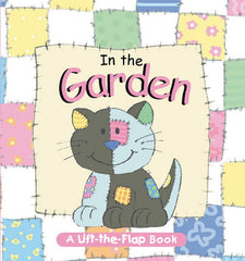Mini Lift-The-Flap Patchwork Board Book In The Garden