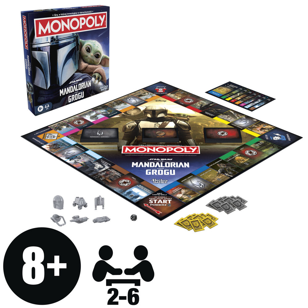Monopoly Star Wars The Mandalorian and Grogu board game