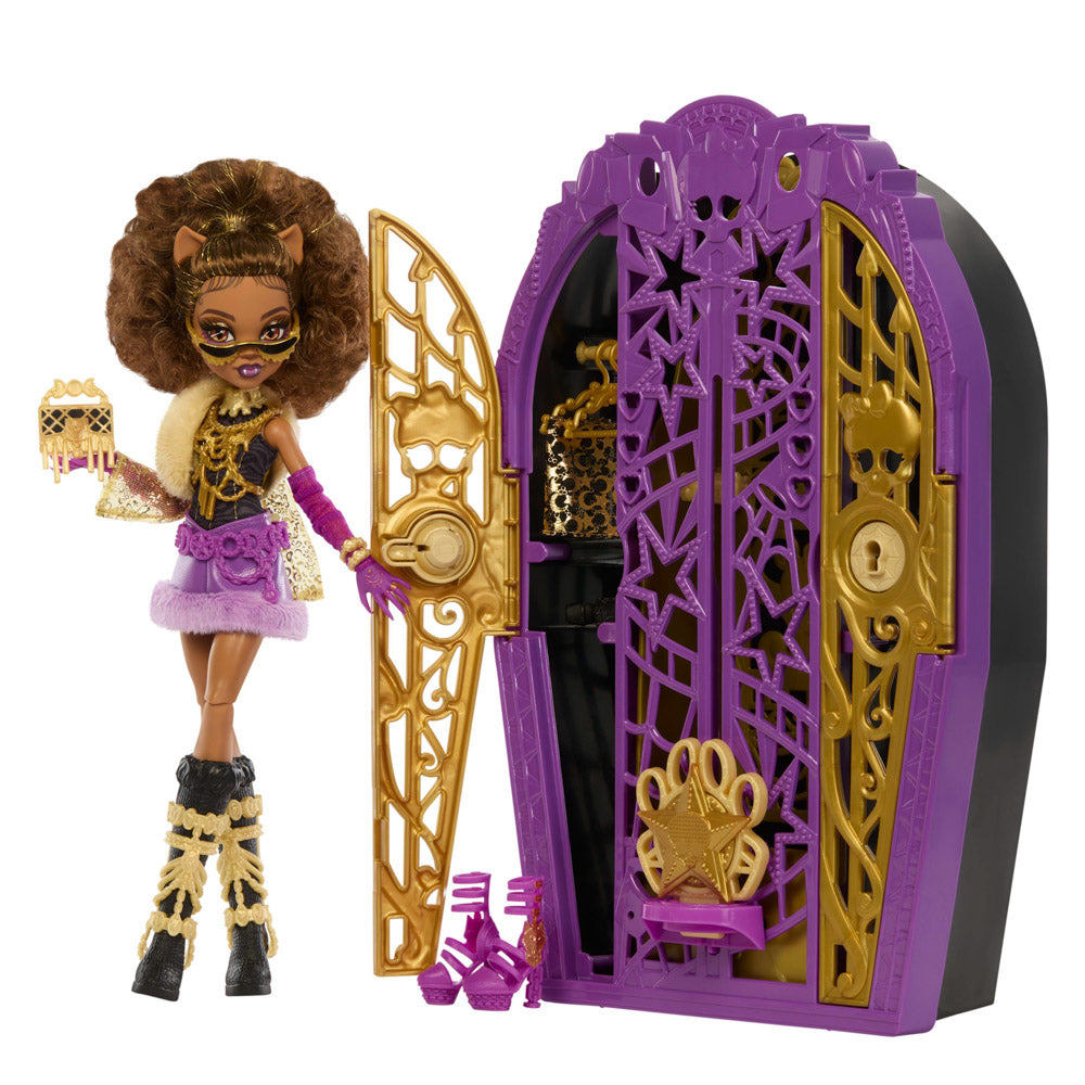 Monster High Skulltimate Secrets Hauntlywood Mysteries Fashion Doll - Clawdeen