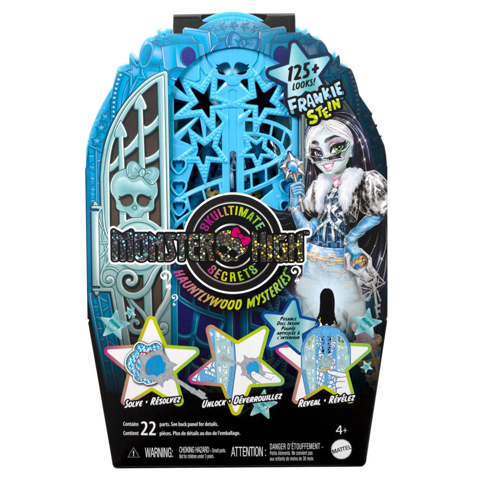 Monster High Skulltimate Secrets Hauntlywood Mysteries Fashion Doll - Frankie Stein.