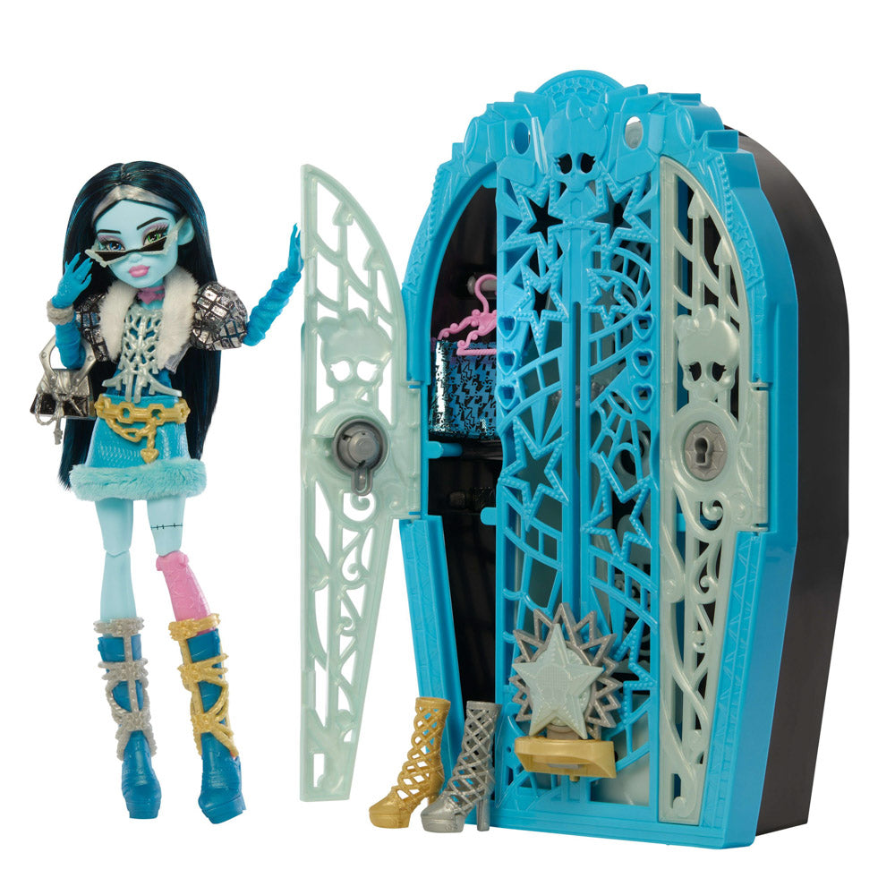 Monster High Skulltimate Secrets Hauntlywood Mysteries Fashion Doll - Frankie Stein.
