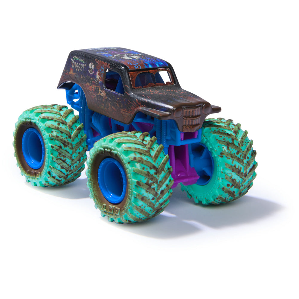 Monster Jam 1:64 Mud Blasters Colour Changing trucks - Sonuva Digger.