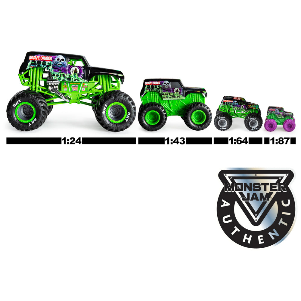 Monster Jam 1:64 Mud Blasters Colour Changing trucks - Sonuva Digger.