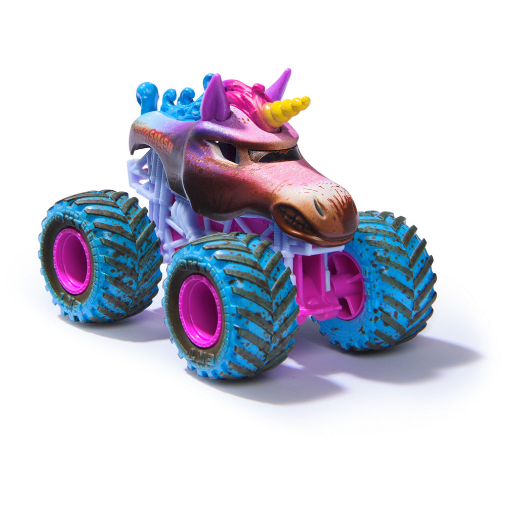 Monster Jam 1:64 Mud Blasters Colour Change truck - Sparkle Smash.