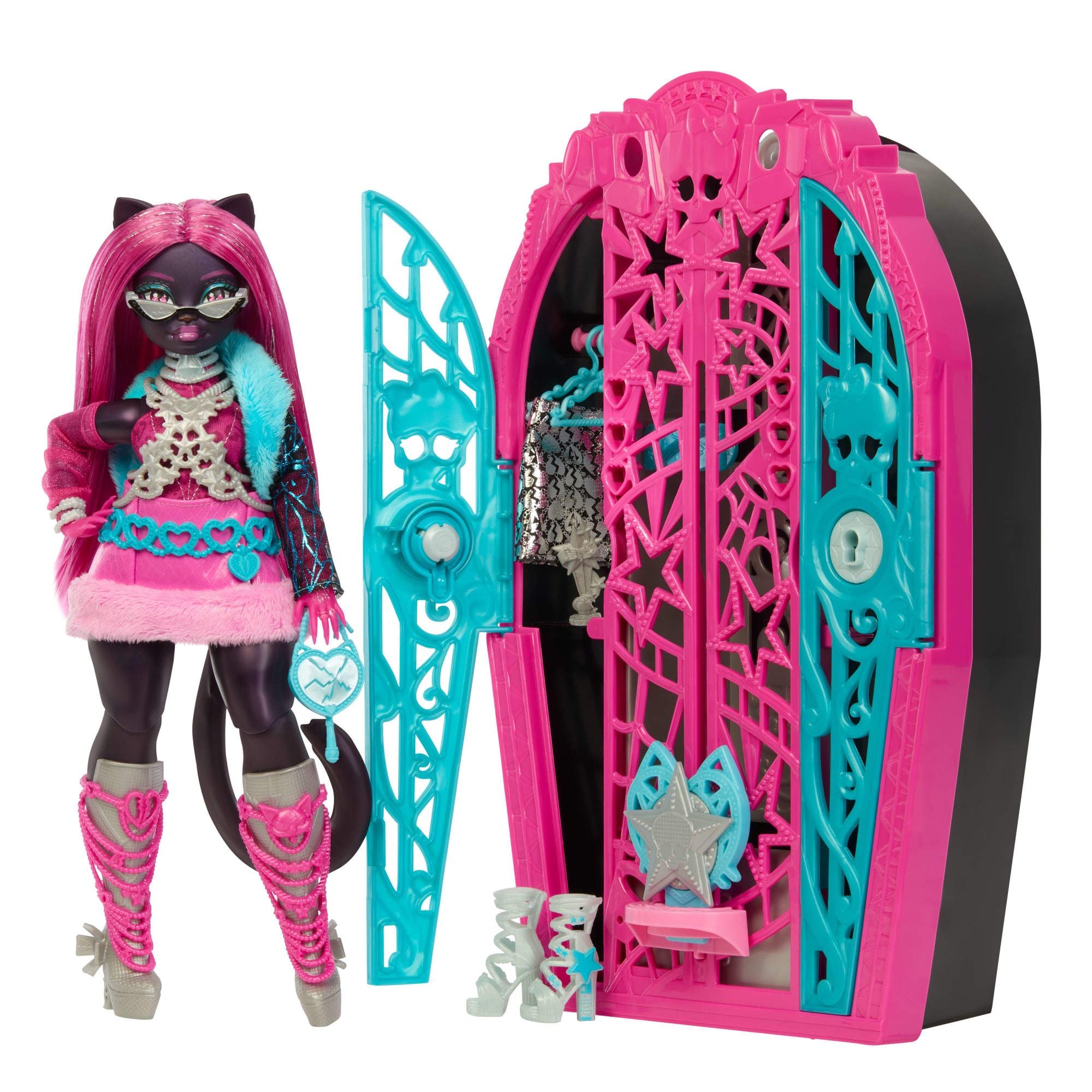 Monster High Skulltimates Hauntlywood Mysteries - Catty Noir