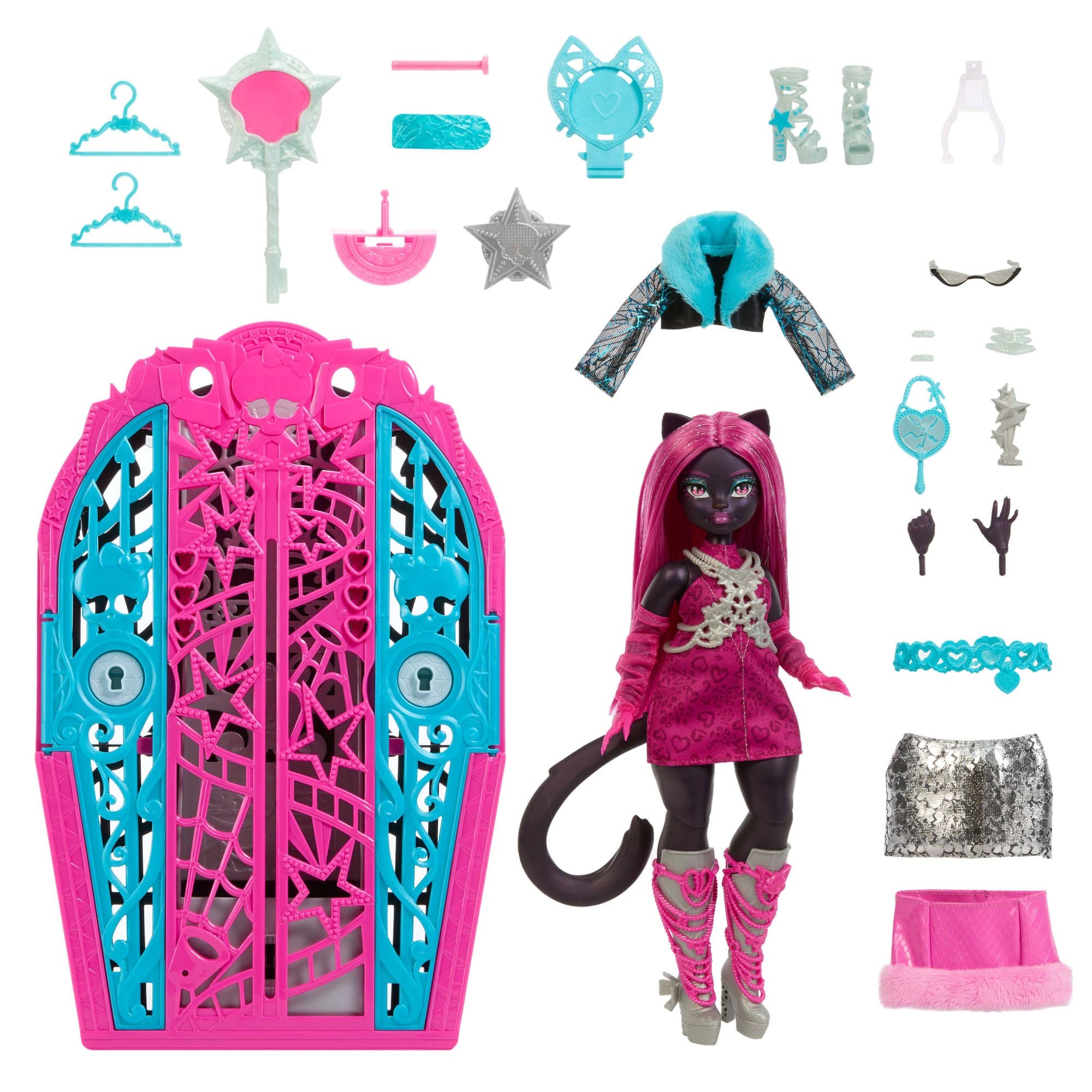 Monster High Skulltimates Hauntlywood Mysteries - Catty Noir
