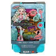 Monster High Skulltimate Secrets Gore-geous Oasis Series 7 Lagoona Blue doll, in packaging