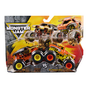 Monster Jam trucks 164 2-Pack: MAX-D XX Vs El Toro Loco, in packaging