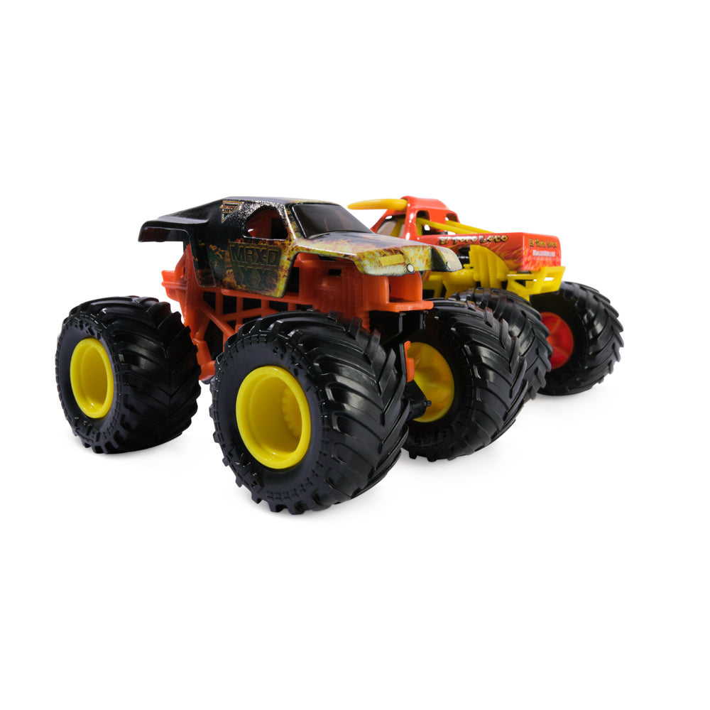 Monster Jam trucks 164 2-Pack: MAX-D XX Vs El Toro Loco