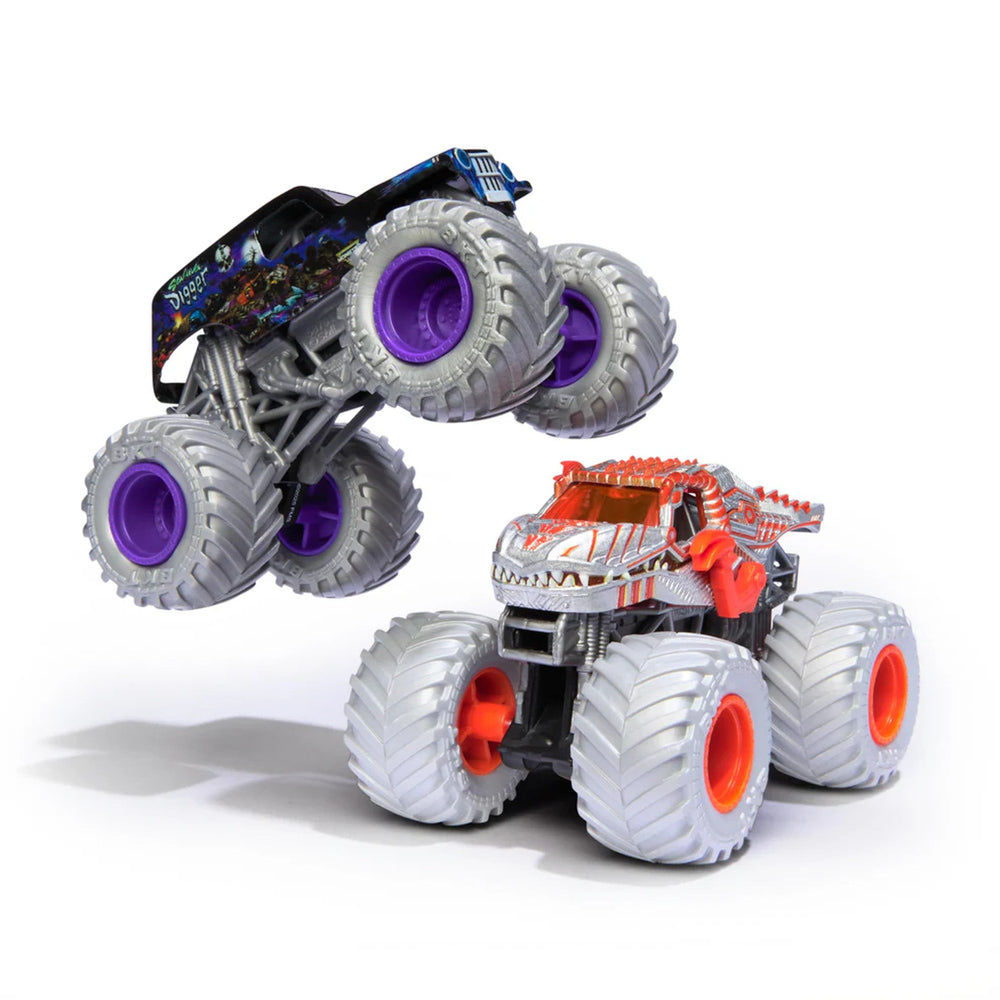 Monster Jam 1:64 2-Pack Series 32 Son-uVa Digger vs ThunderRoarus trucks