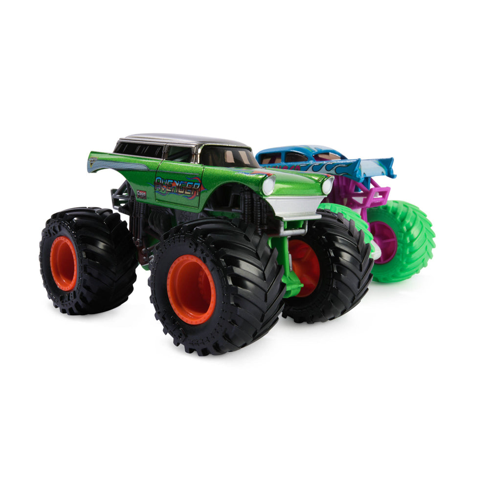 Monster Jam 1:64 2-Pack Series 33 Avenger vs Avenger toy truck set