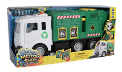 MOTOR SHOP GARBAGE RECYCLING TRUCK
