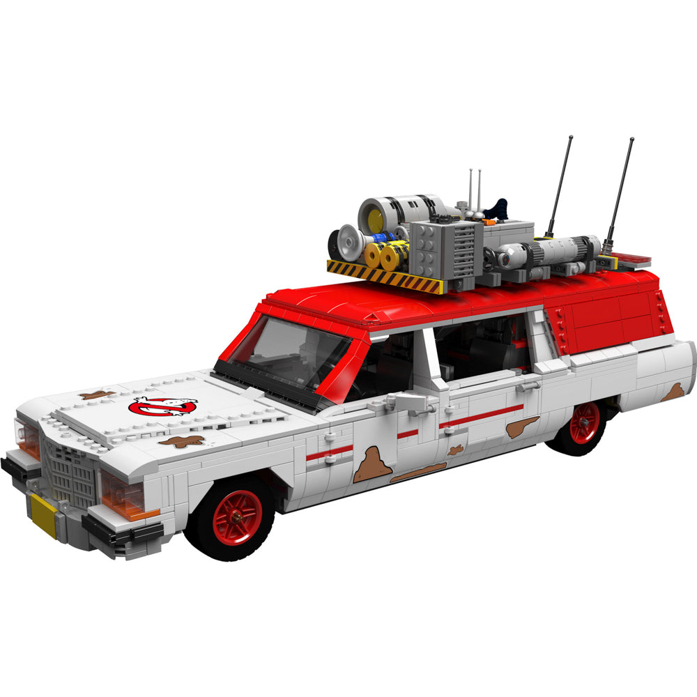 Mould King 10071 Ghost Busters Hunter Bus Car Model Building Set, in packaging