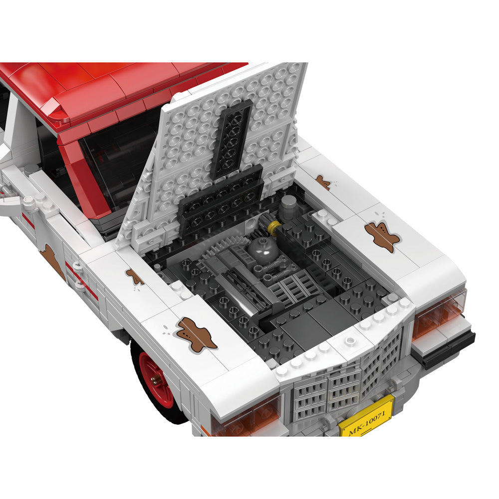 Mould King 10071 Ghost Busters Hunter Bus Car Model Building Set