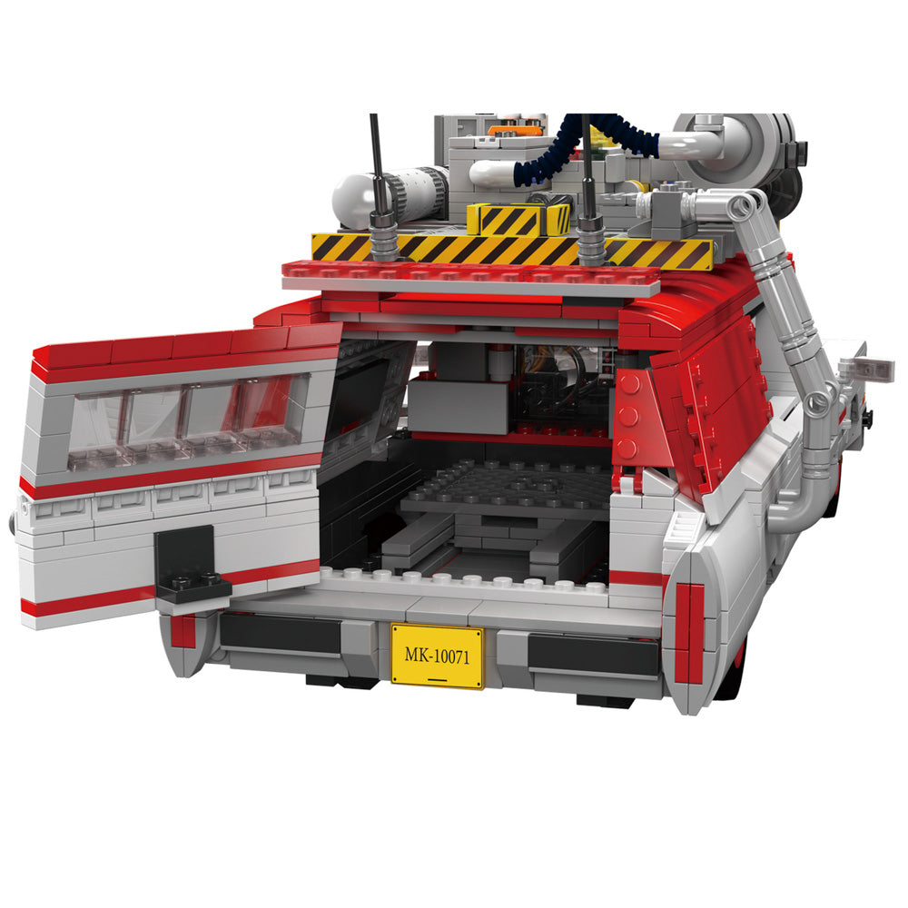 Mould King 10071 Ghost Busters Hunter Bus Car Model Building Set