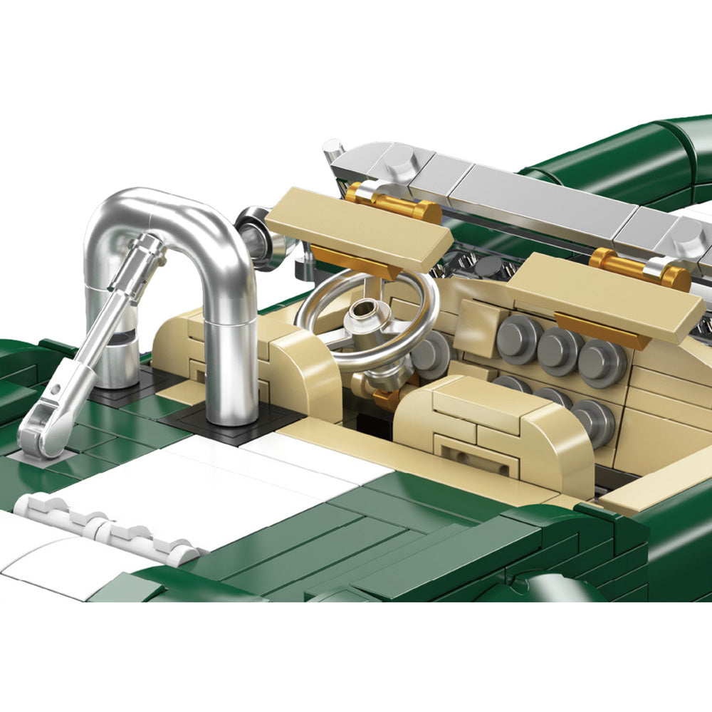 Mould King 10228 Classic AC Cobra Roadster Model Car Building Set
