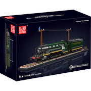 Mould King 12024 4-4-0 Steam Locomotives Train Building Set, in packaging