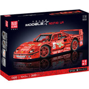 Mould King 13095 F40 Limited Edition Race Remote Control Car Building Kit, in packaging