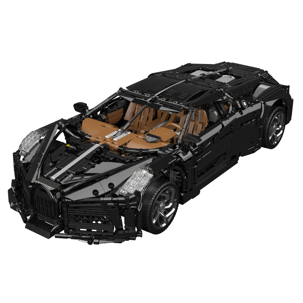 Front of the Mould King 13163 Voiture Noire Hyper Remote control Car Building Set