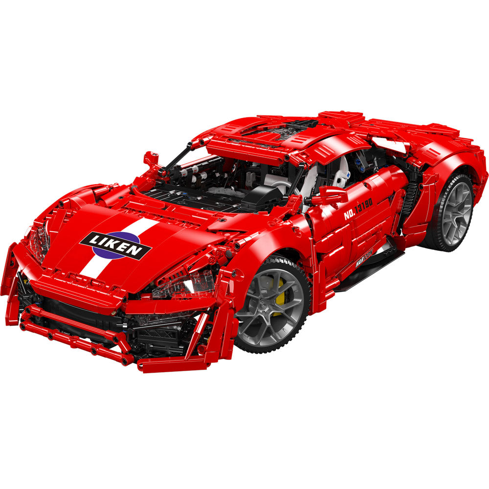 Mould King 13190 Lykan Hypersport Car RC Building Set