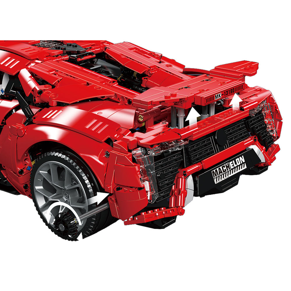 Mould King 13190 Lykan Hypersport Car RC Building Set
