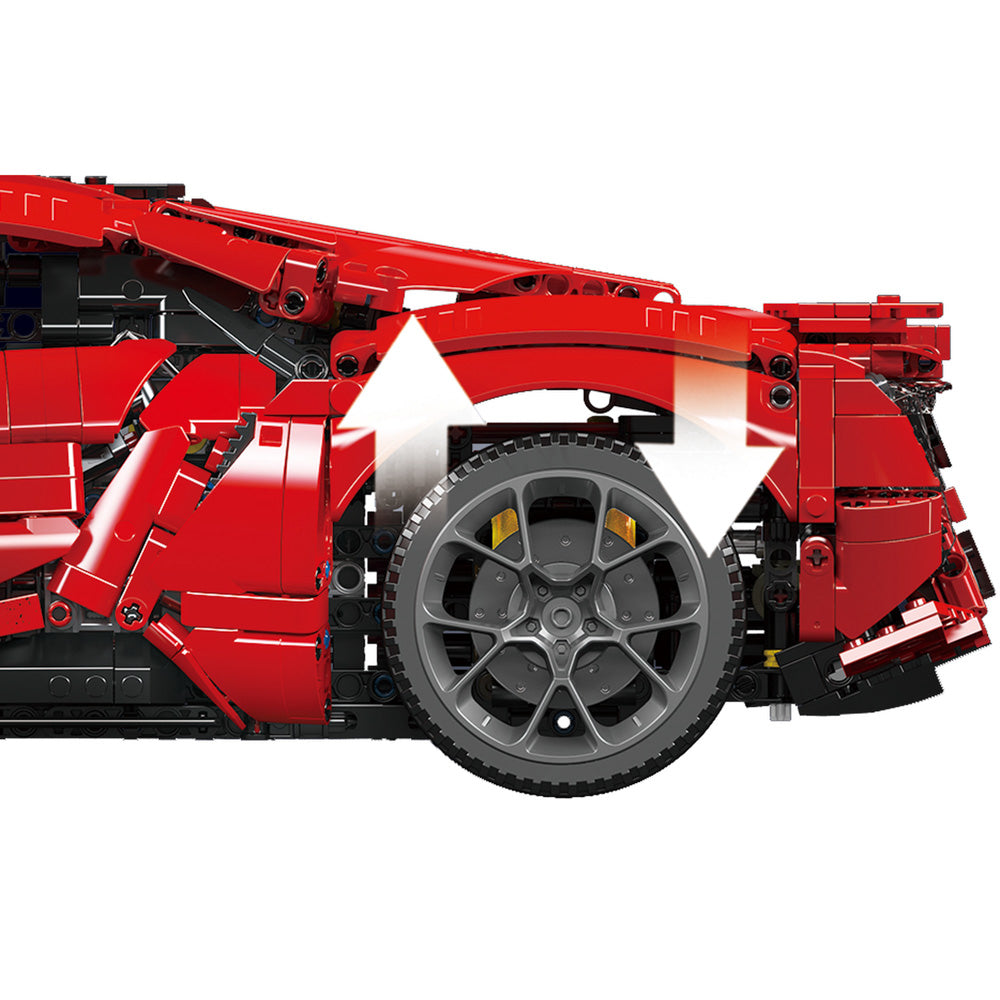 Mould King 13190 Lykan Hypersport Car RC Building Set