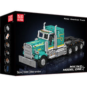 Mould King 13201 Peter American Truck Remote control Building Set, in packaging