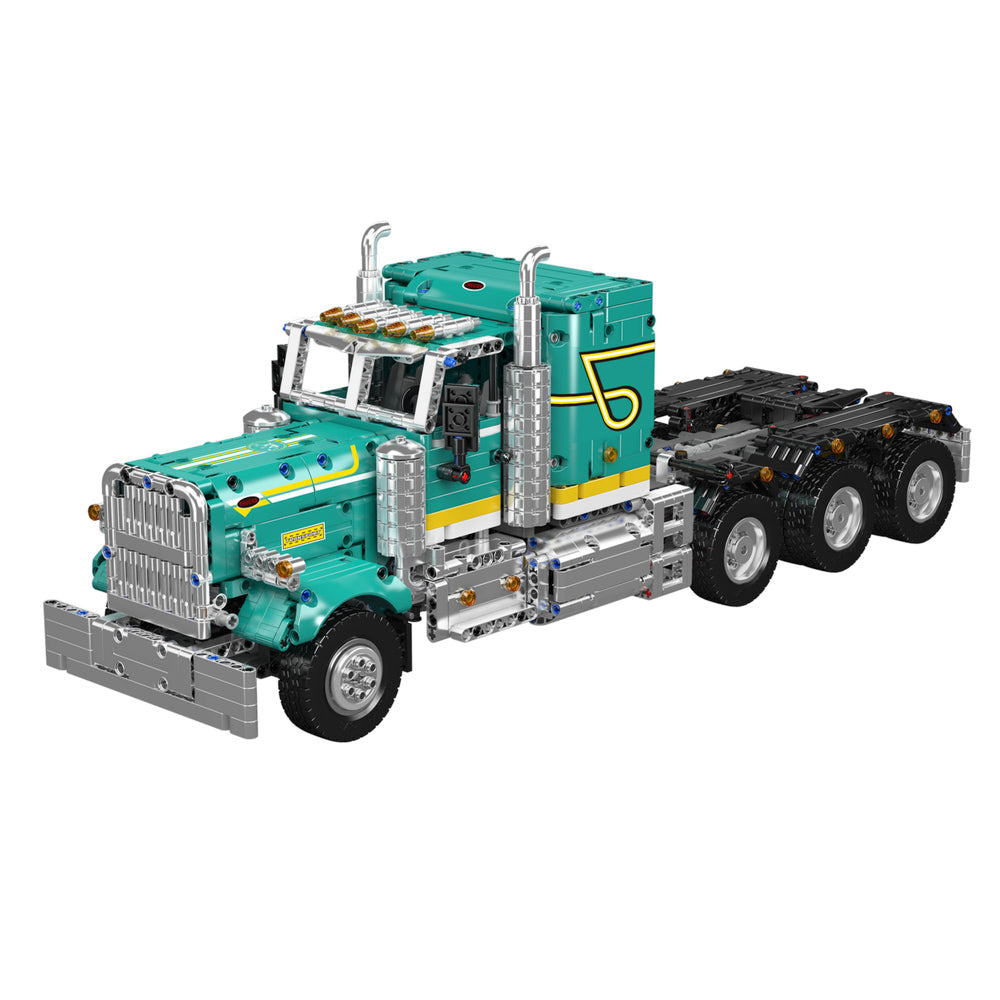 Front of the Mould King 13201 Peter American Truck Remote control Building Set
