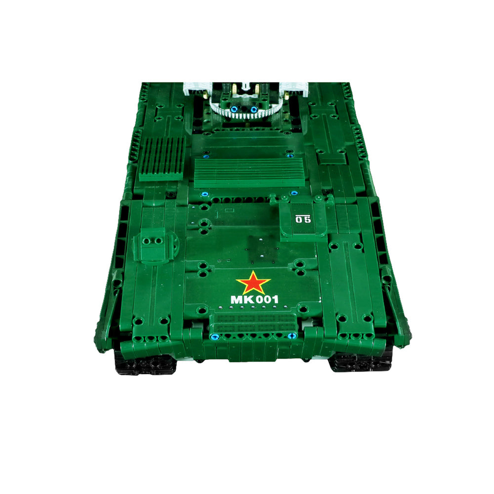 Top view of the Mould King 20001 HJ-10 Anti-Tank Missile Remote control Building Set