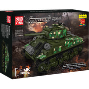 Mould King 20024 M4 Sherman Tank RC Building Set, in packaging