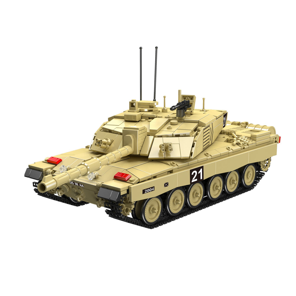 Mould King 20037 Challenger 2 Battle Tank Building Set