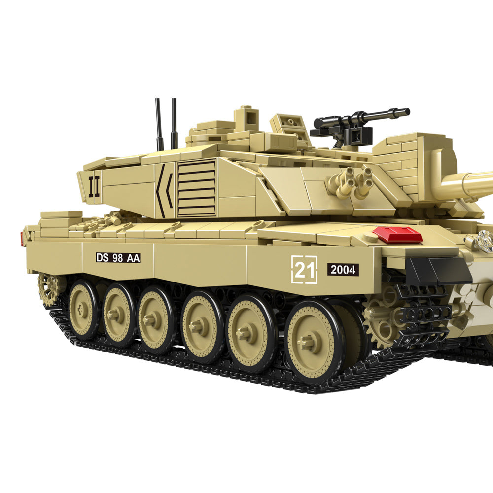 Wheels on the Mould King 20037 Challenger 2 Battle Tank Building Set