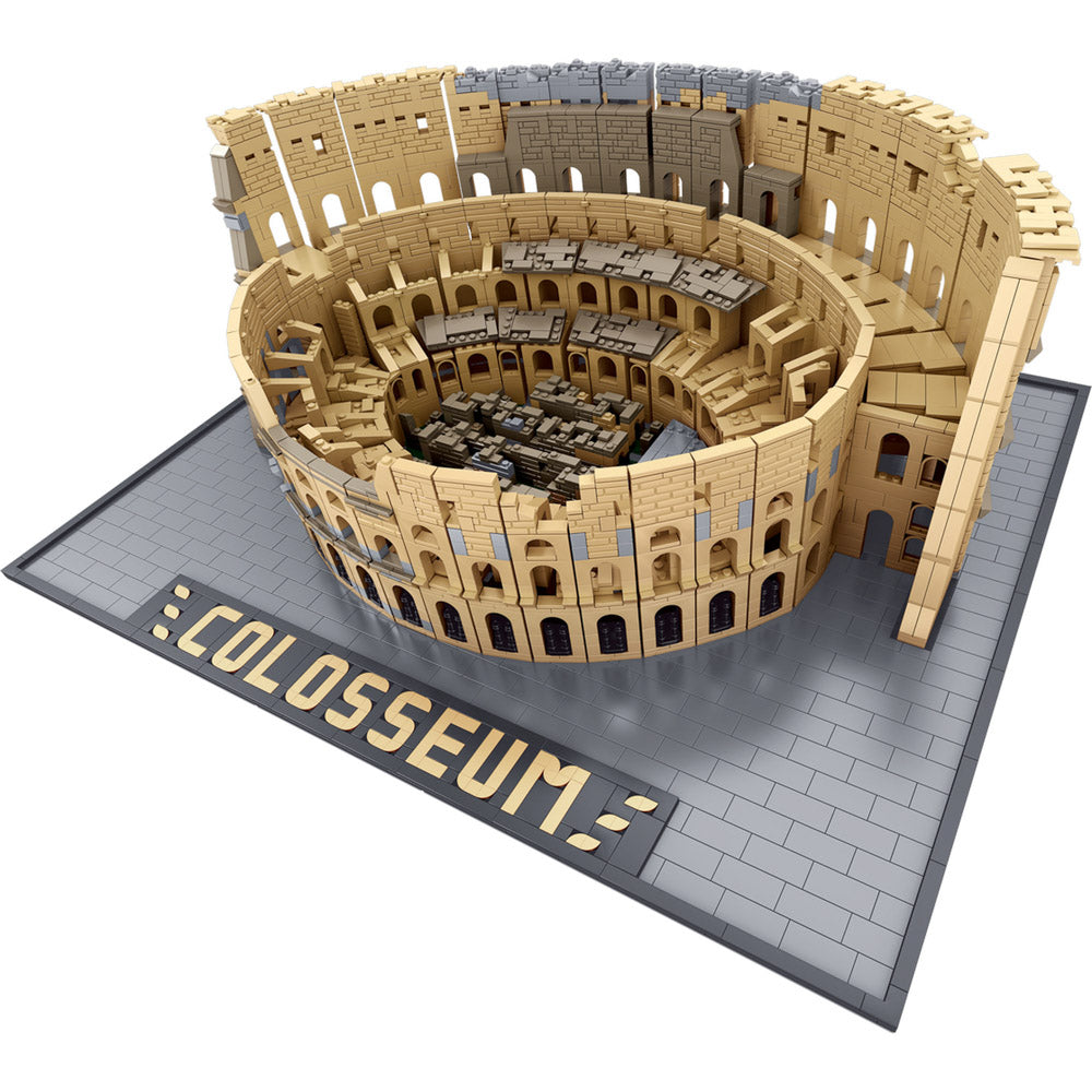 Mould King 22002 Roman Colosseum Ancient Architecture Building Set on base