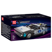 Mould King 27019 DeLorean Time Machine Model Car to Build, in packaging