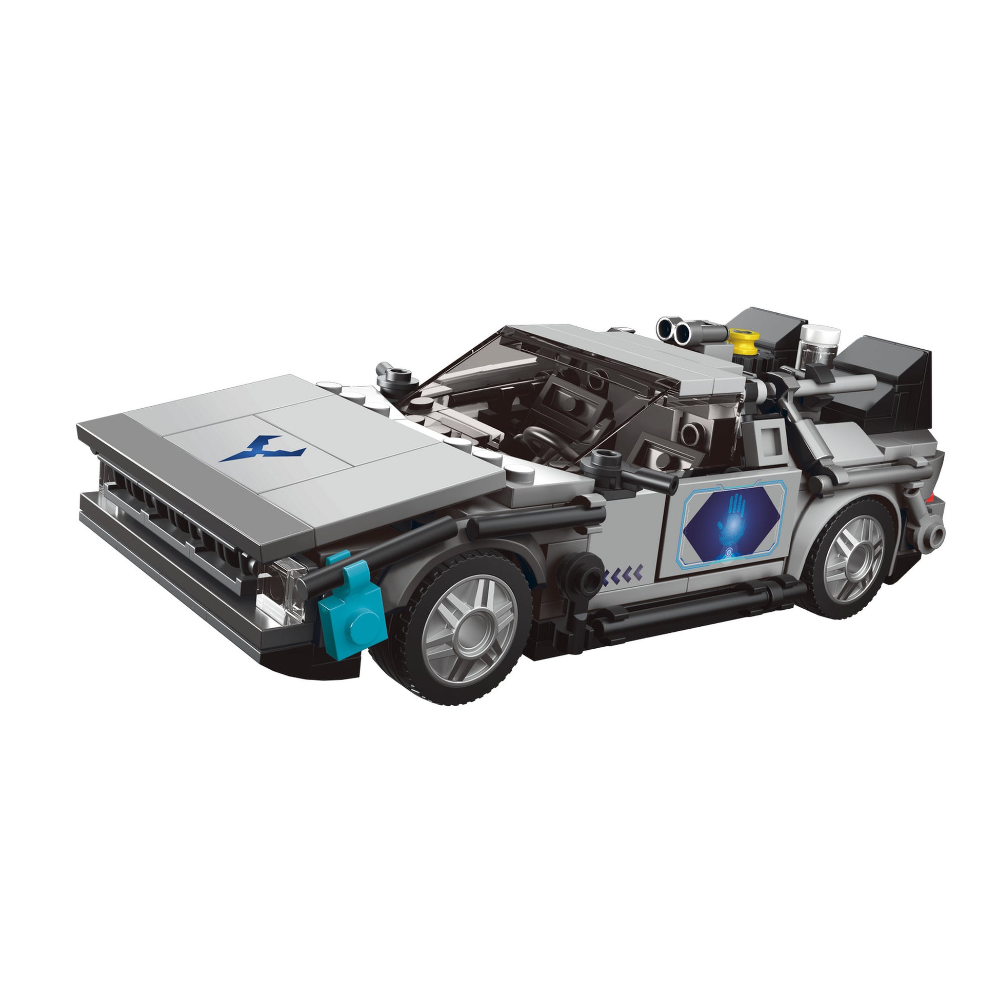Mould King 27019 DeLorean Time Machine Model Car to Build