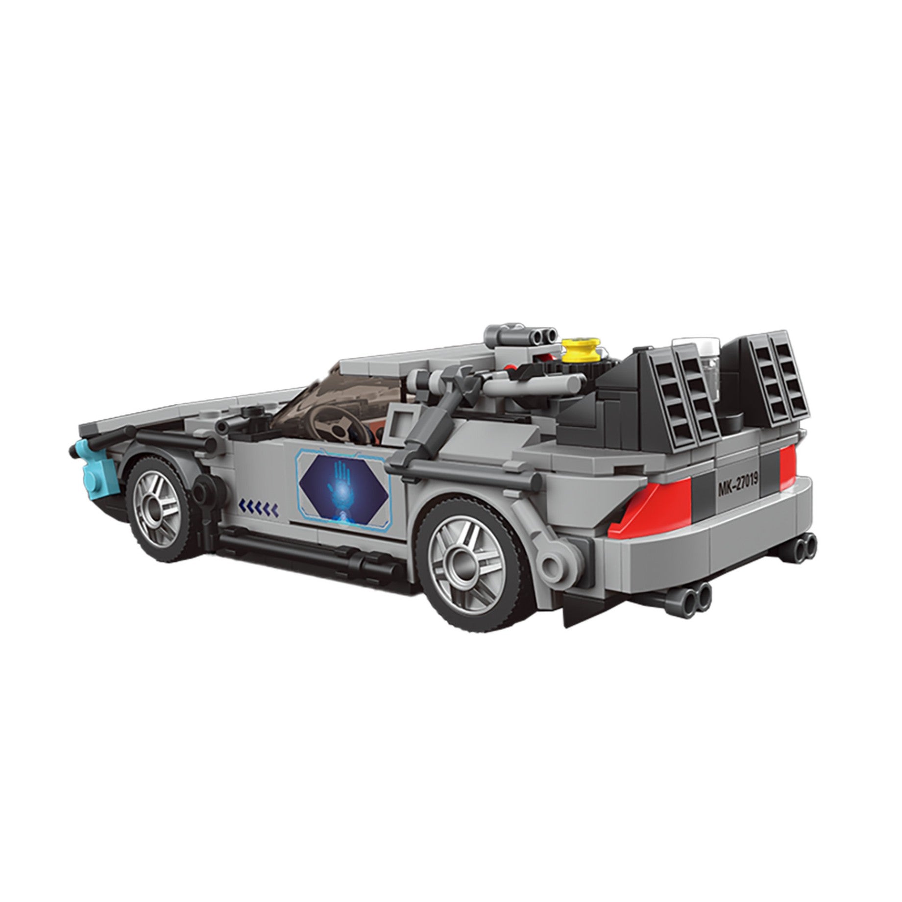 Mould King 27019 DeLorean Time Machine Model Car to Build