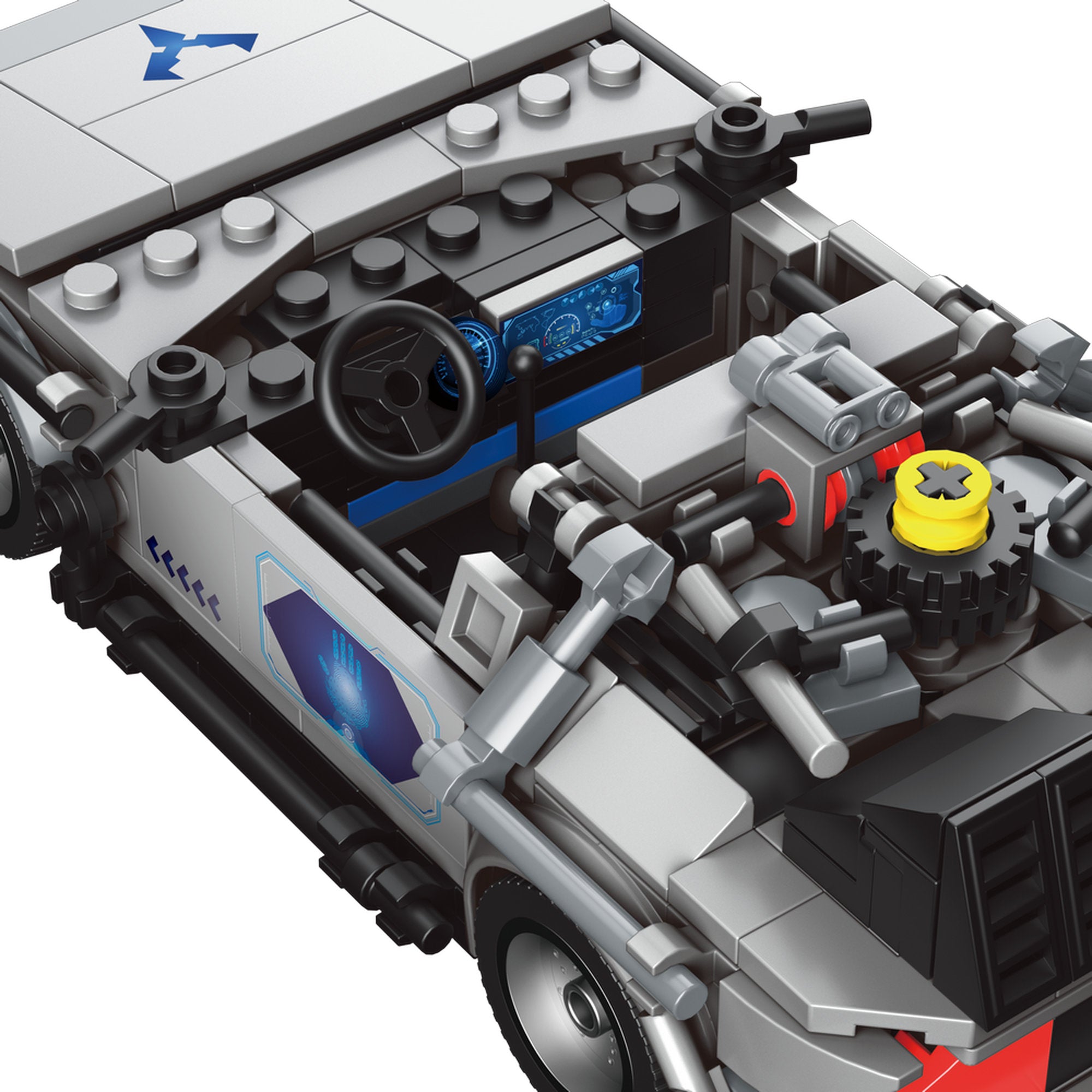 Mould King 27019 DeLorean Time Machine Model Car to Build