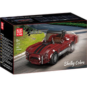 Mould King 27111 Shelby Cobra 427 Roadster Building Set, in packaging