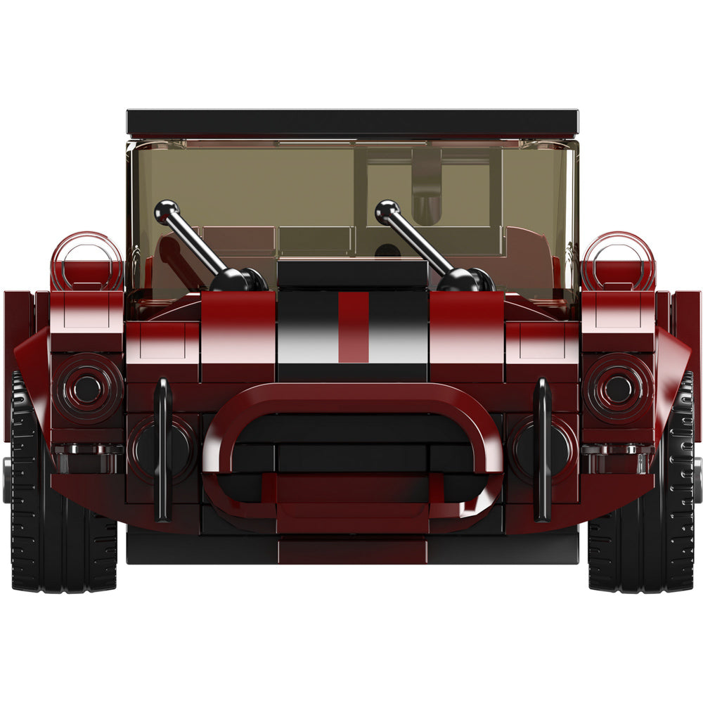 Front view of the Mould King 27111 Shelby Cobra 427 Roadster Building Set