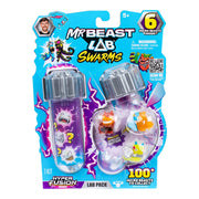 MrBeast Lab Swarms Hyper Fusion Toys - 6-Pack, in packaging
