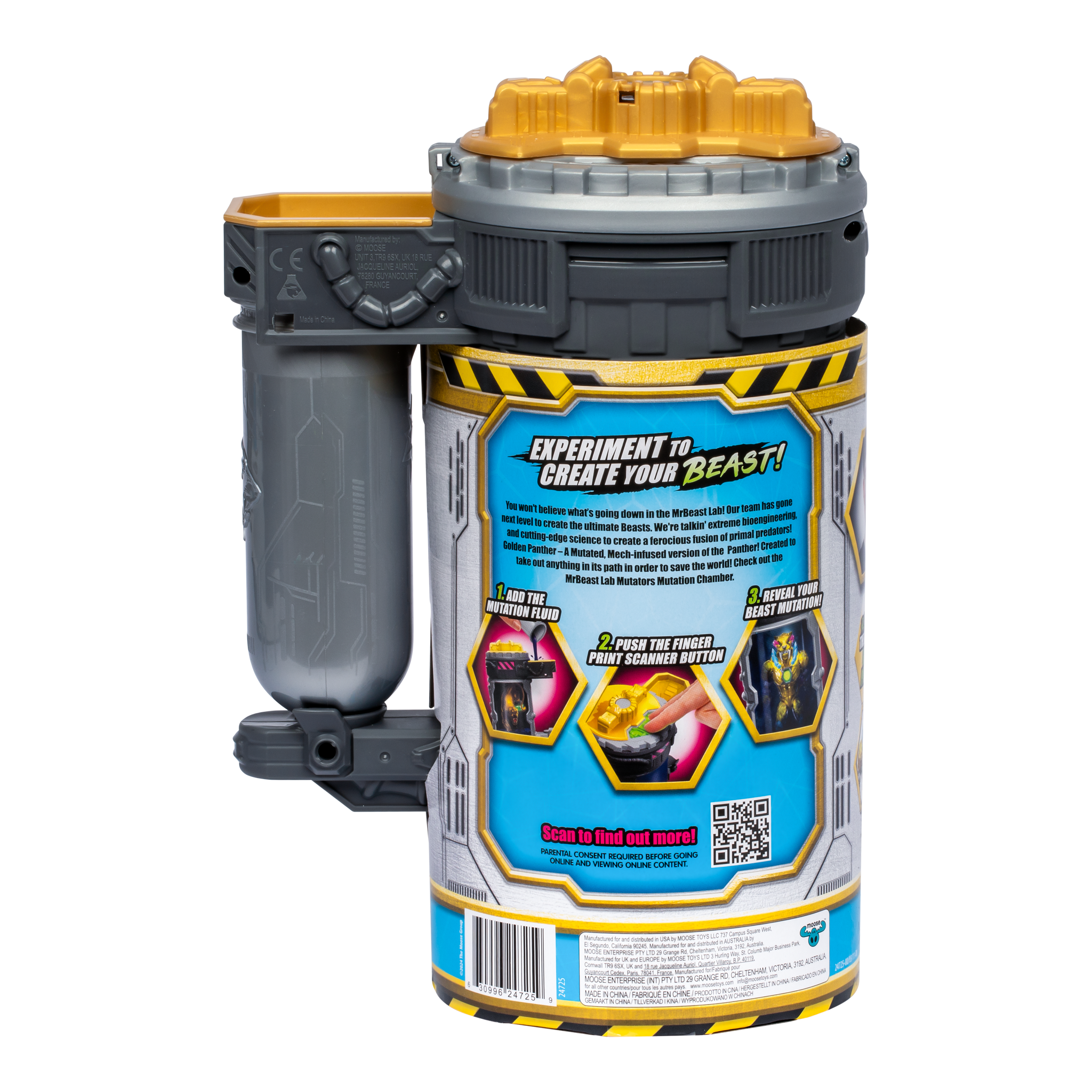 MrBeast Lab Mutators Mutation Chamber - Legendary Panther (Gold)