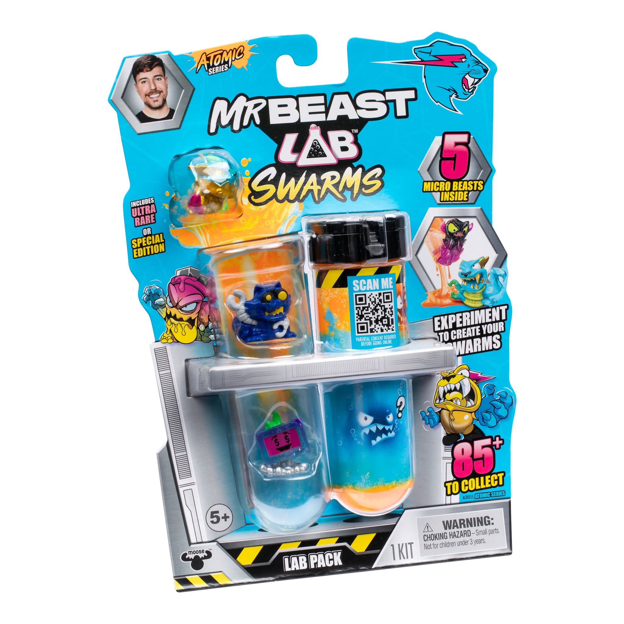 MrBeast Lab Swarms Atomic Series Lab 5 Pack