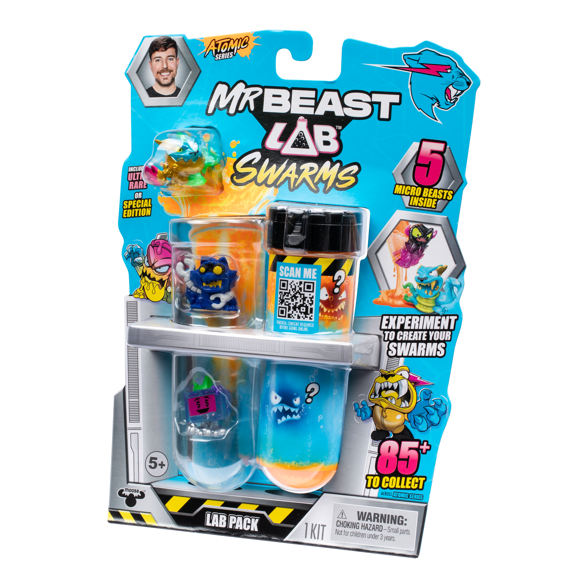 MrBeast Lab Swarms Atomic Series Lab 5 Pack