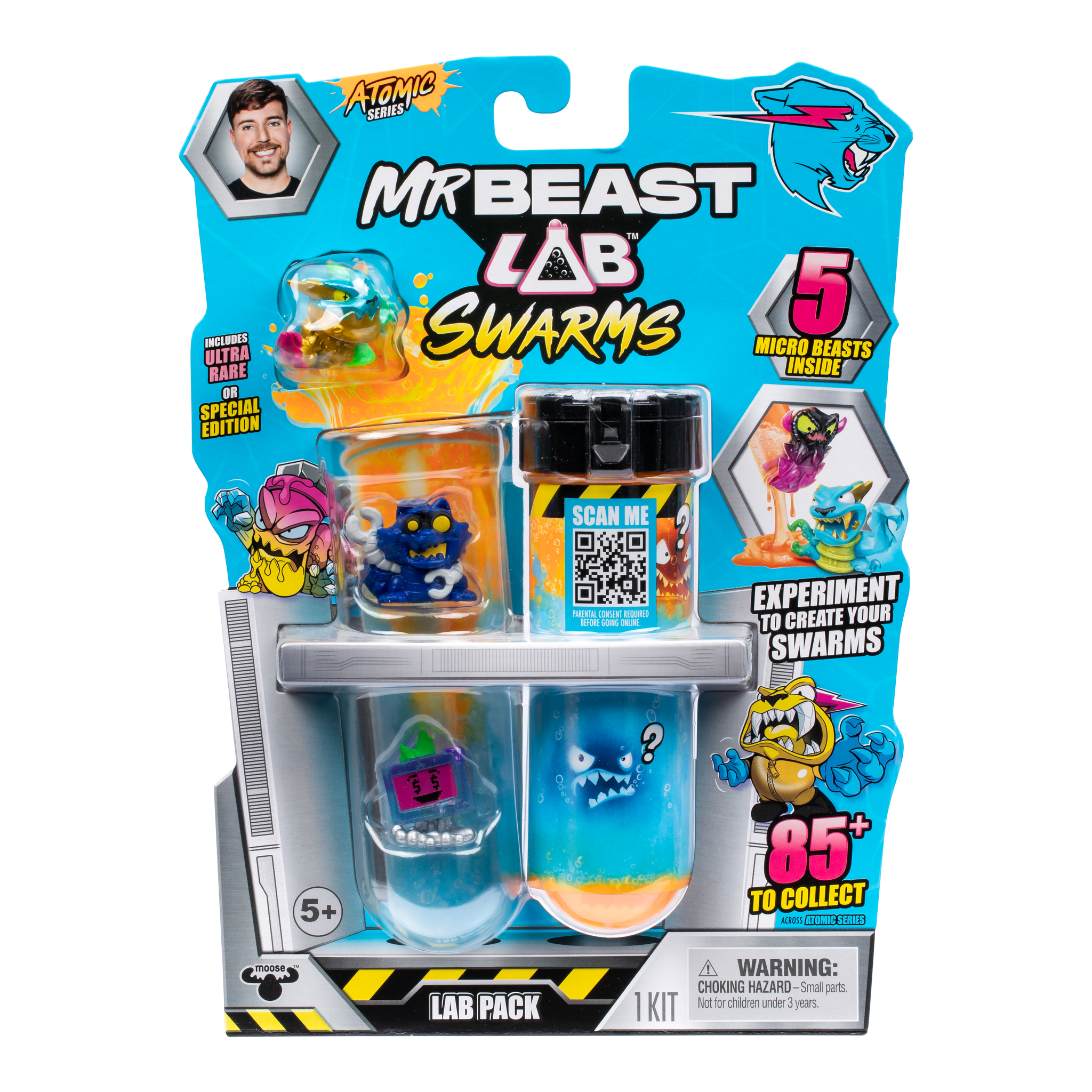 MrBeast Lab Swarms Atomic Series Lab 5 Pack